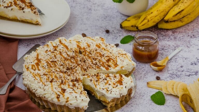 Banoffee pie: torta de banana com doce de leite